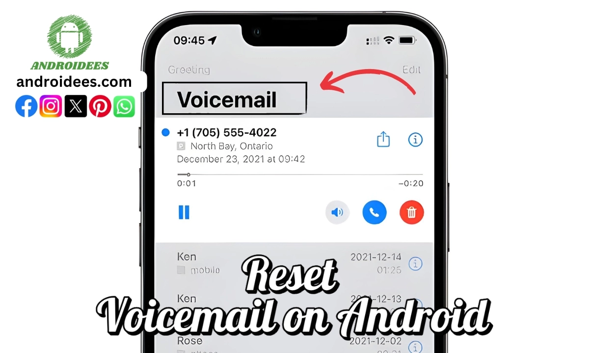 How to Reset Voicemail on Android?