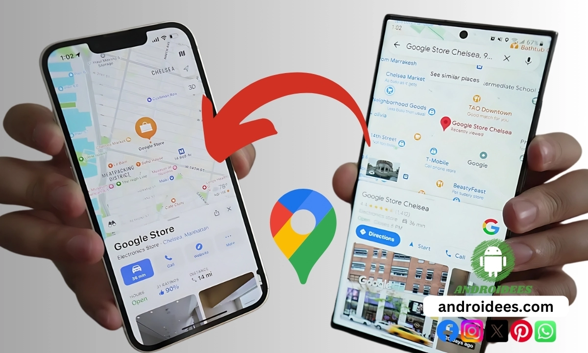 How to Share Location From Android to iPhone?