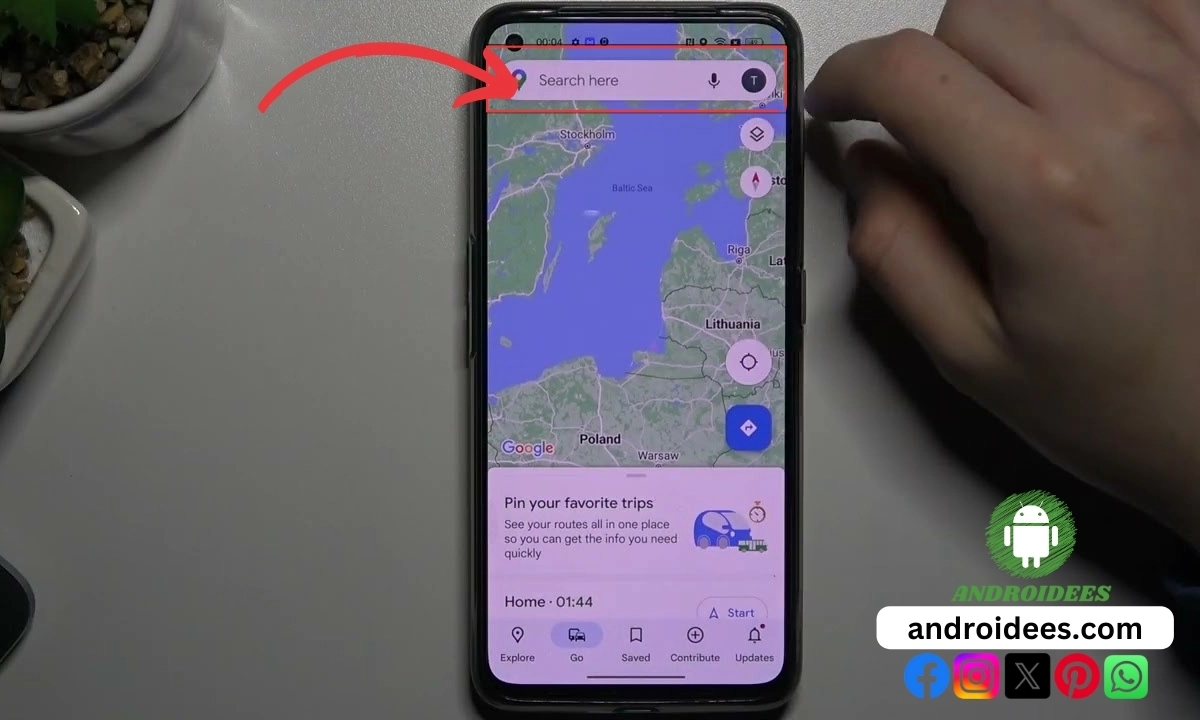 Go to Location Sharing Settings