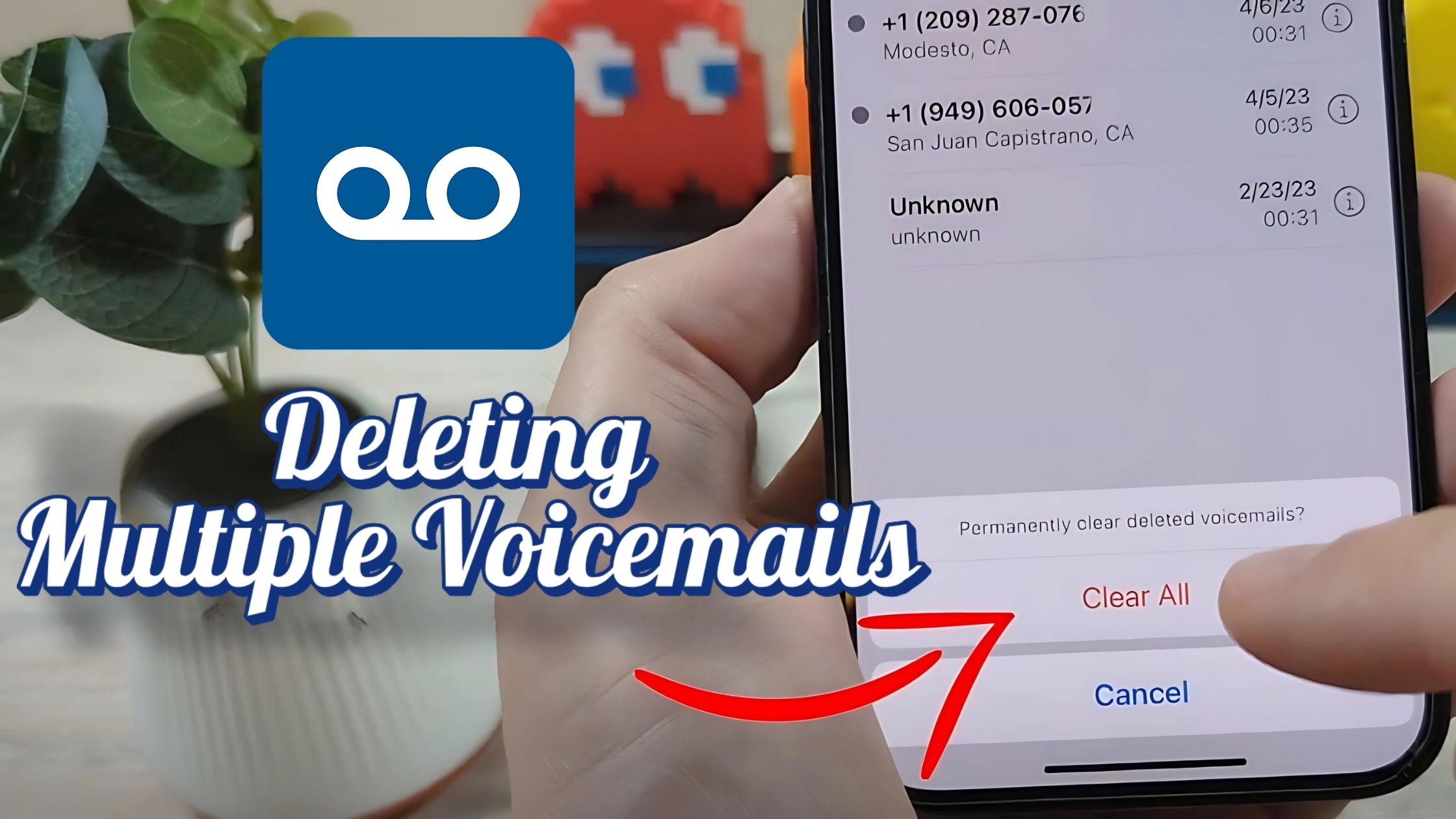 Deleting Multiple Voicemails