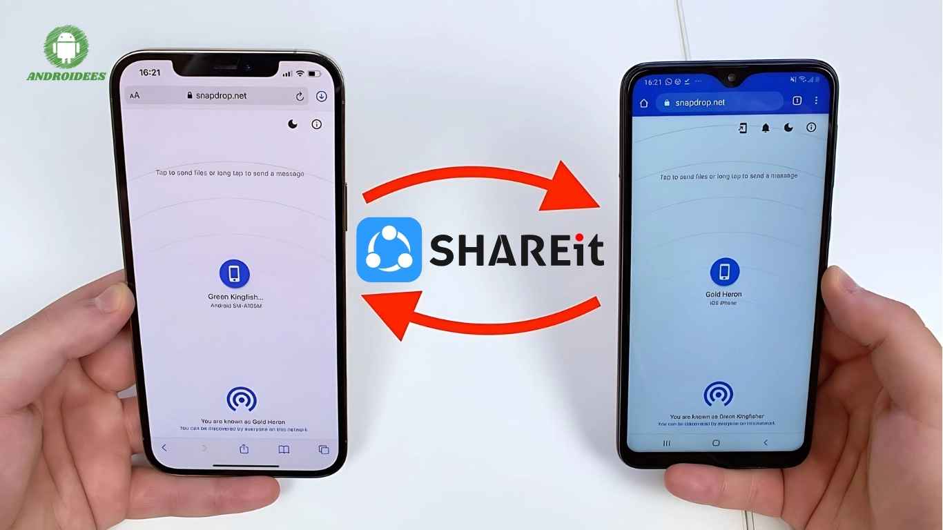 SHAREit, Send Videos from iPhone to Android