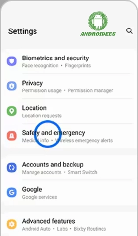 How to Turn Off Emergency SOS on Android?